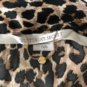 Victoria’s Secret leopard print robe!
